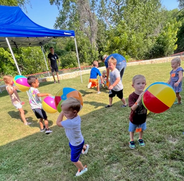 Back yard ball races